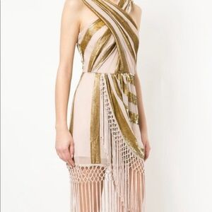 Alice McCall surrealist fringe dress